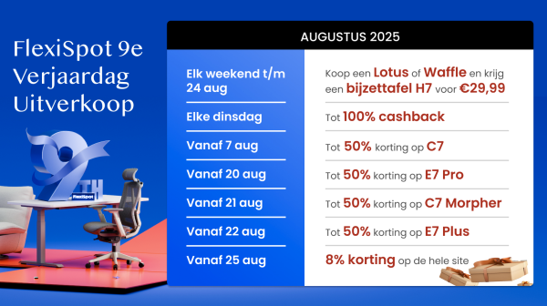 flexispot-jarig
