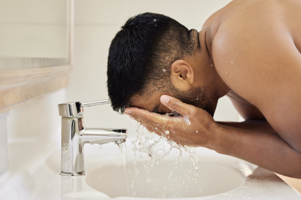 Huid Man Wassen Skin Care